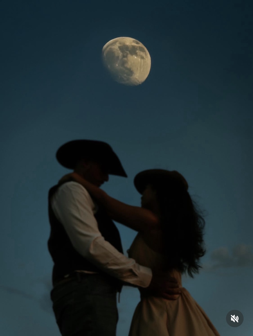 Couple under the moon, cinematic photo by Multilivemedia